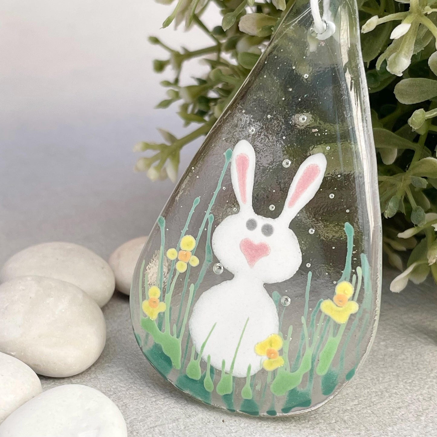 Easter Bunny teardrop