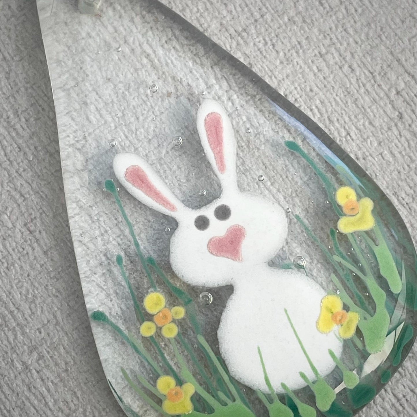 Easter Bunny teardrop