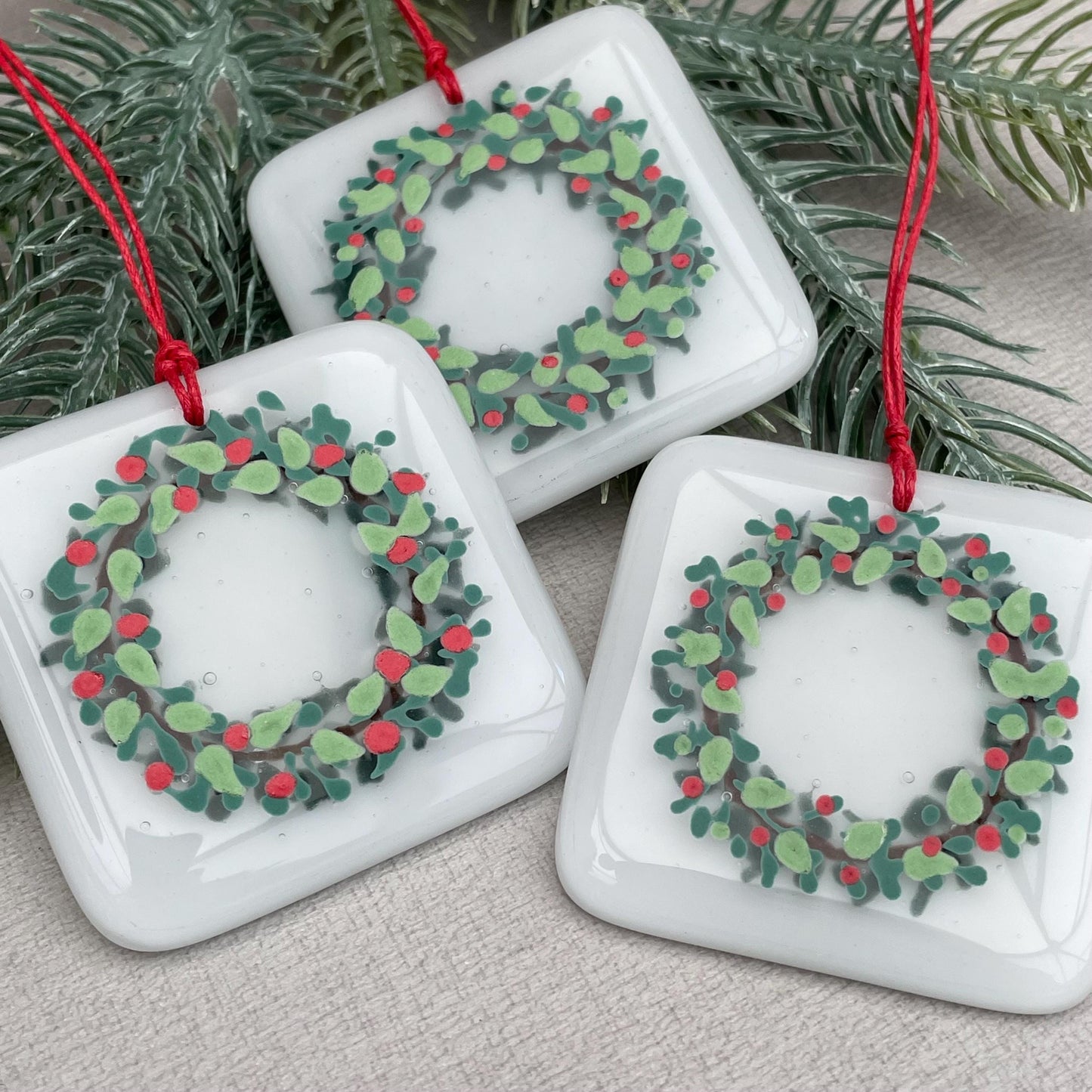 Christmas Wreath ~ bay leaf