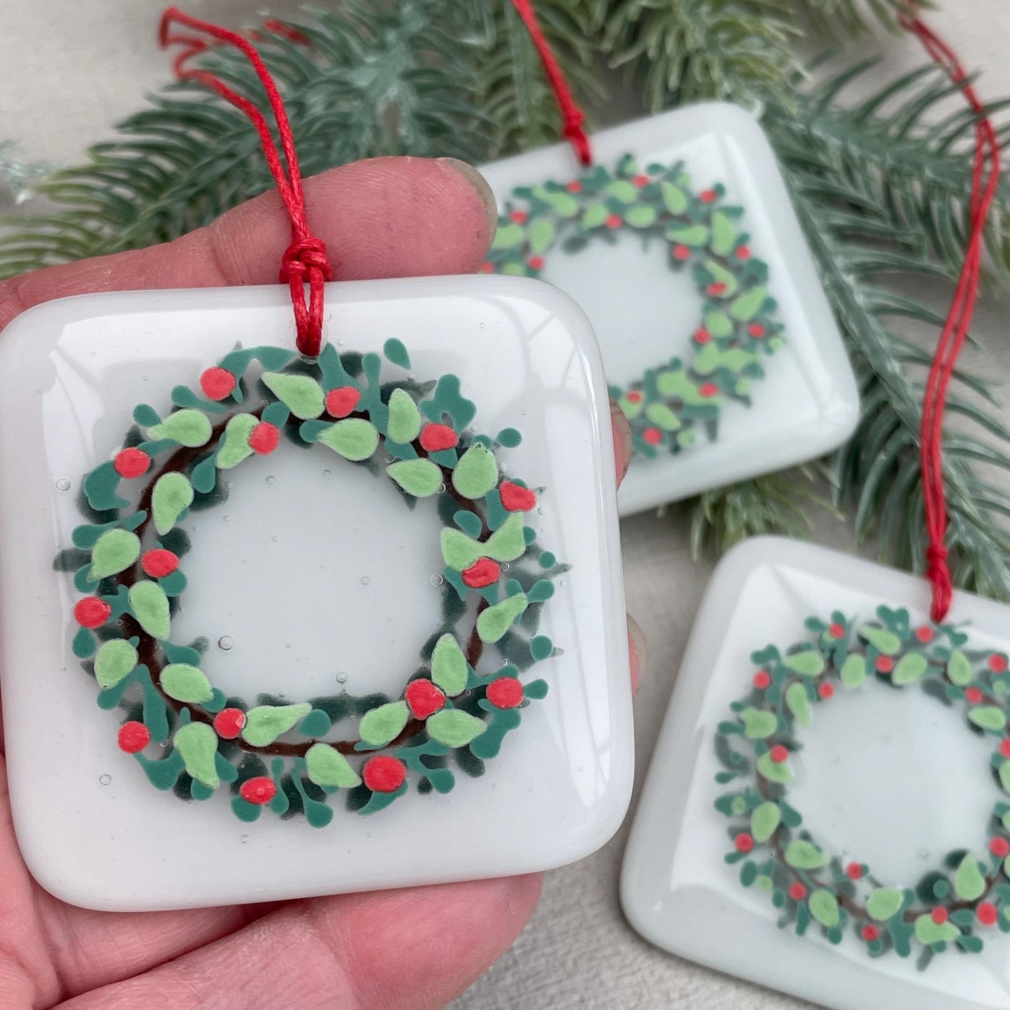 Christmas Wreath ~ bay leaf