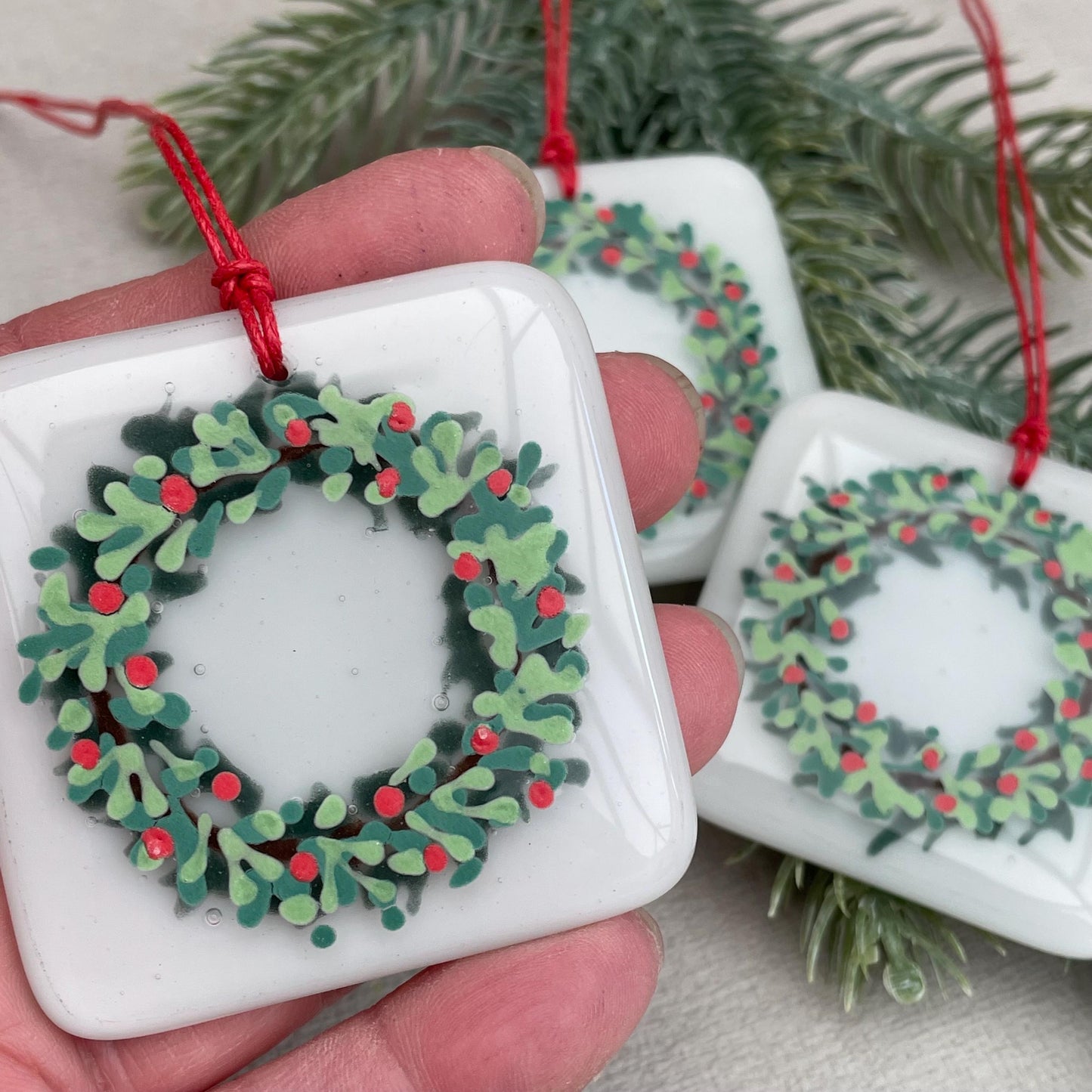 Christmas Wreath ~ oak sprig