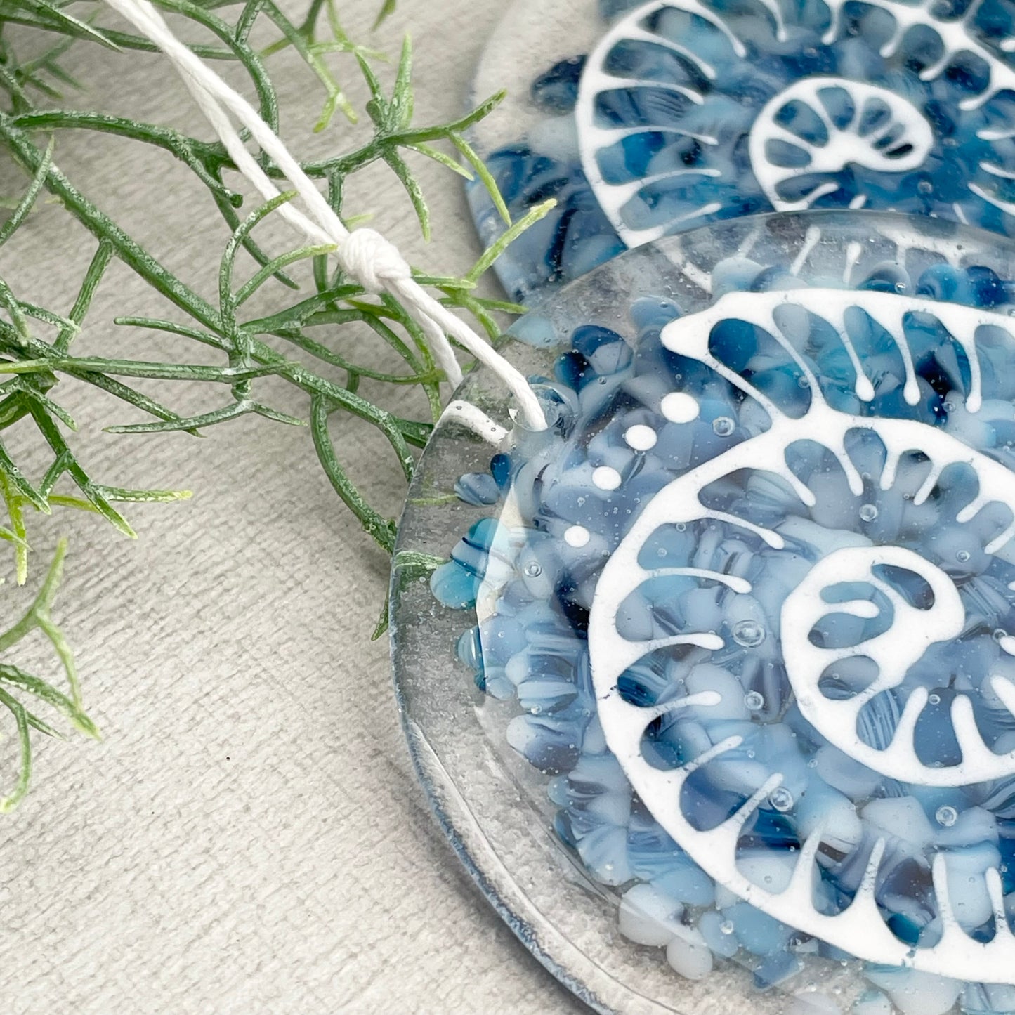 Ammonite window hanger