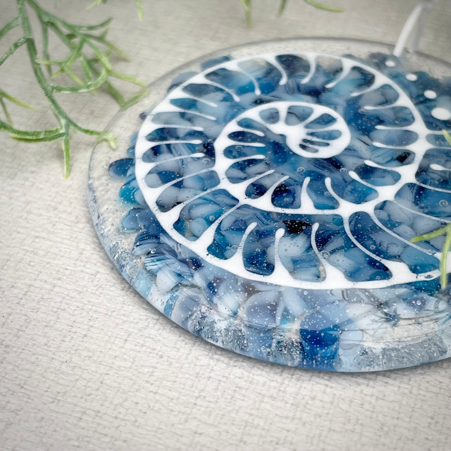 Ammonite window hanger