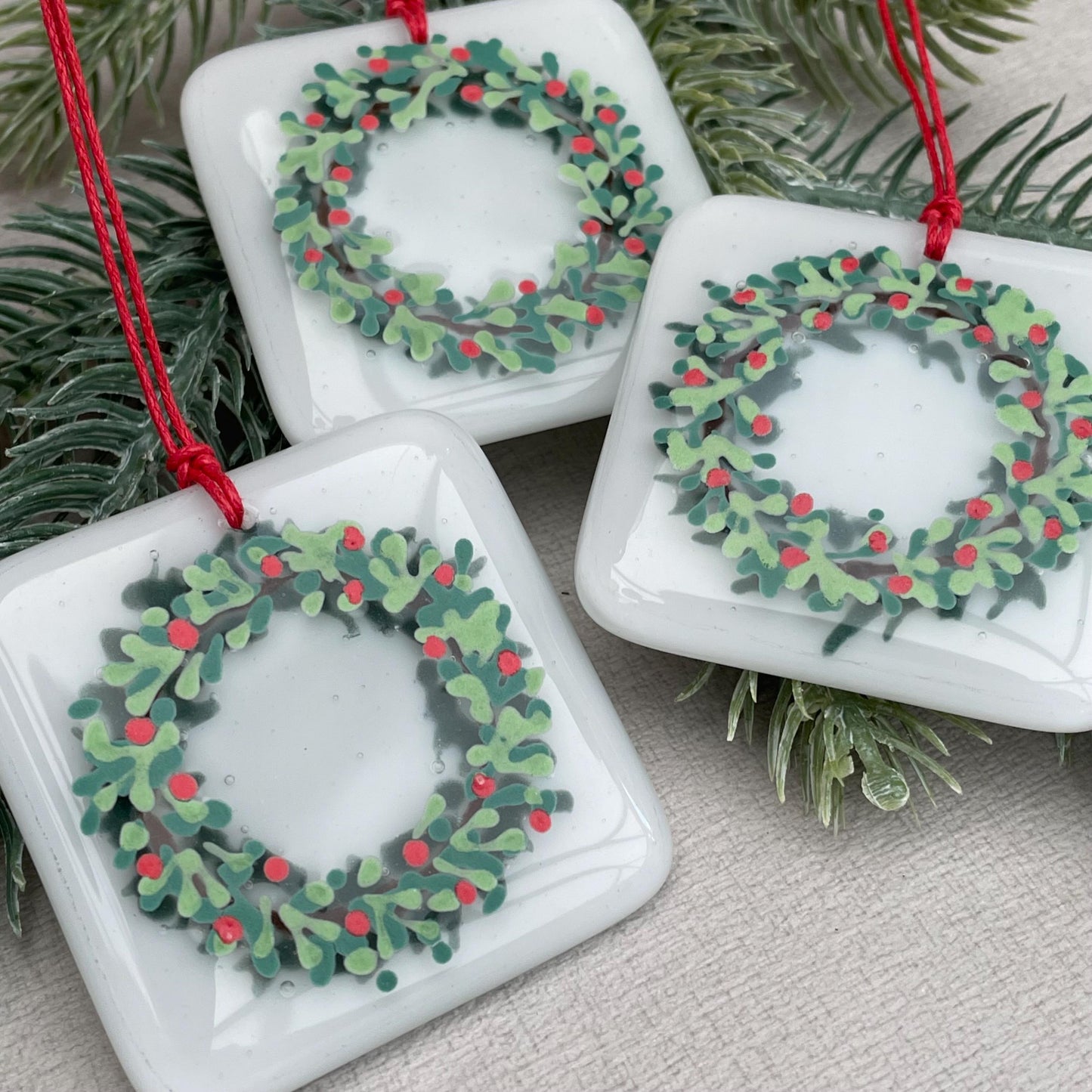 Christmas Wreath ~ oak sprig