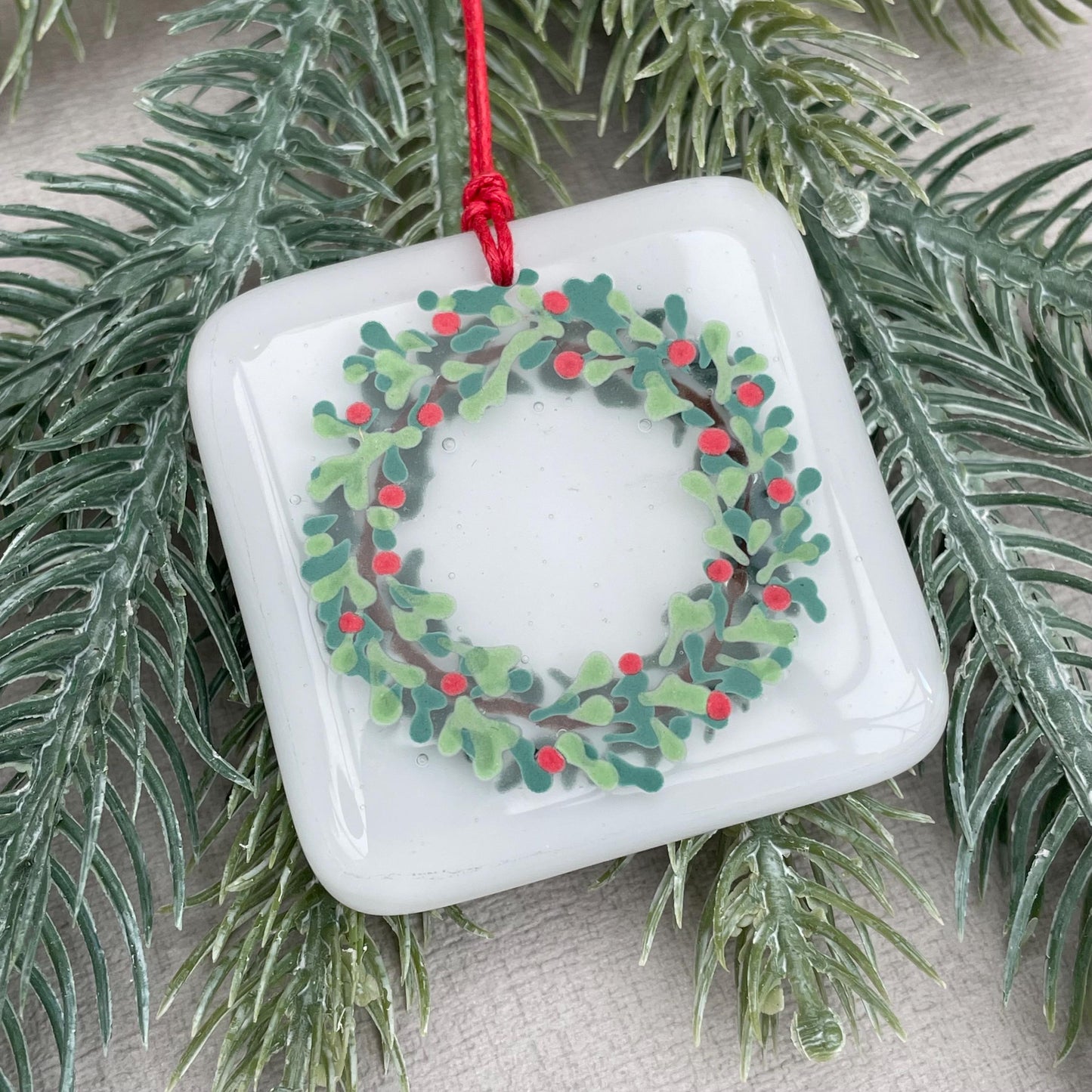 Christmas Wreath ~ oak sprig