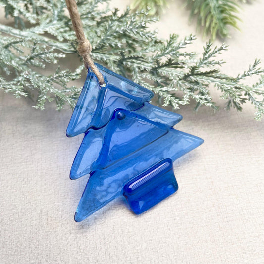 Christmas Tree -  blue - short