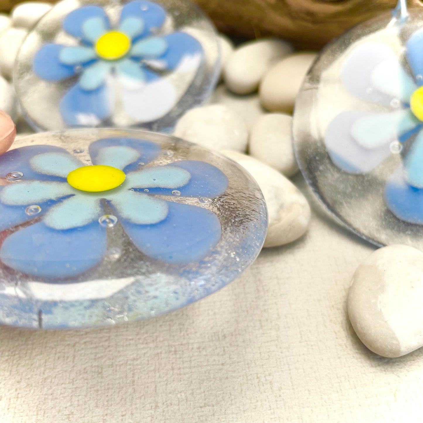 Cornflower  Blue - Flower Suncatcher