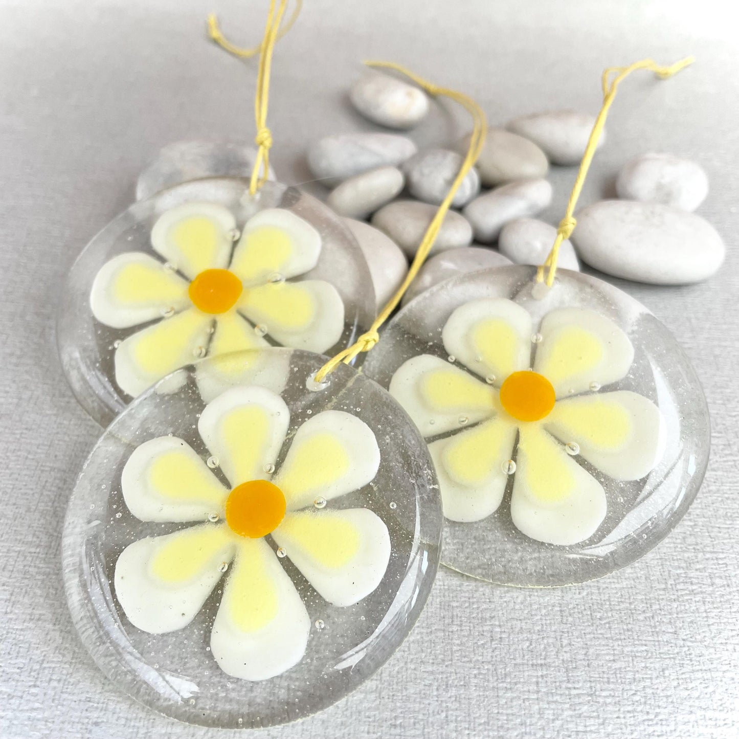 Vanilla & Lemon - Flower Suncatcher