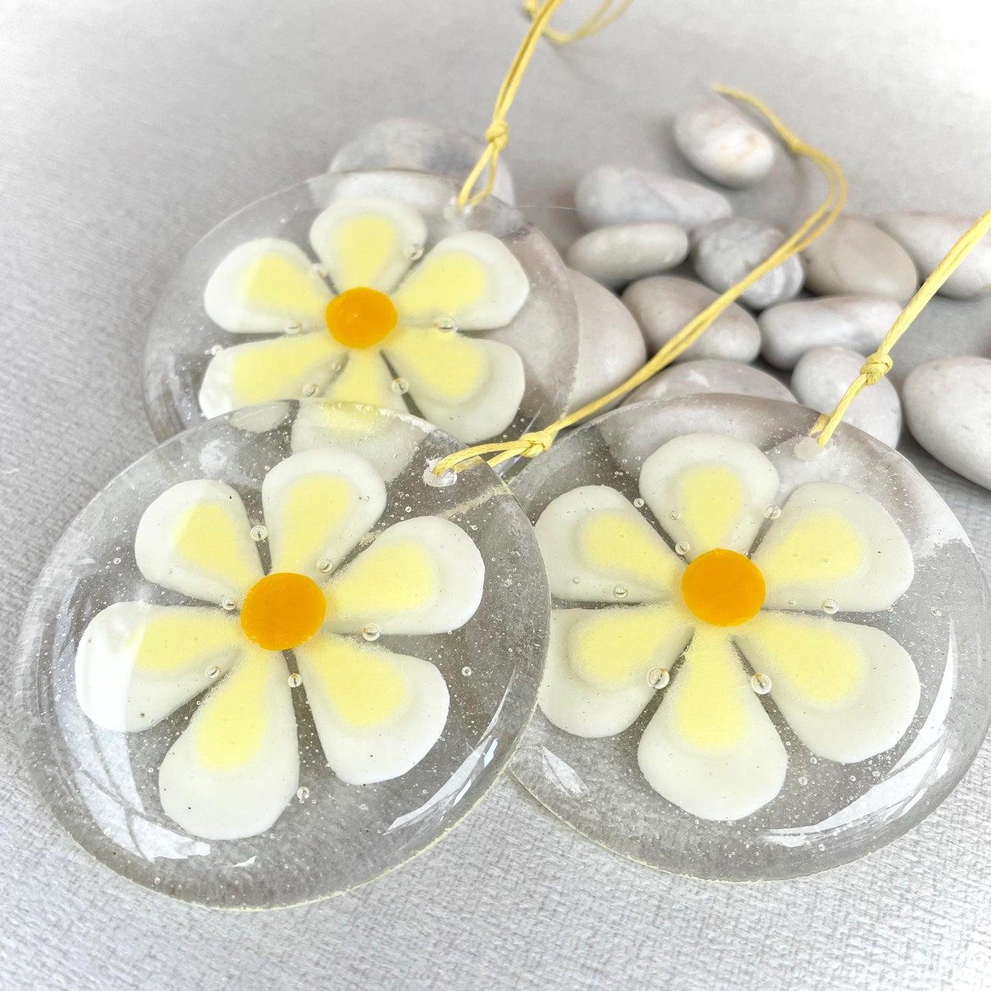 Vanilla & Lemon - Flower Suncatcher