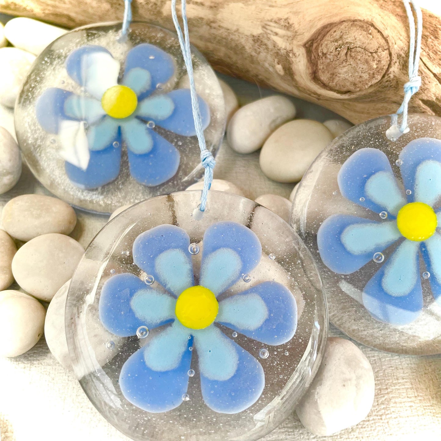 Cornflower  Blue - Flower Suncatcher