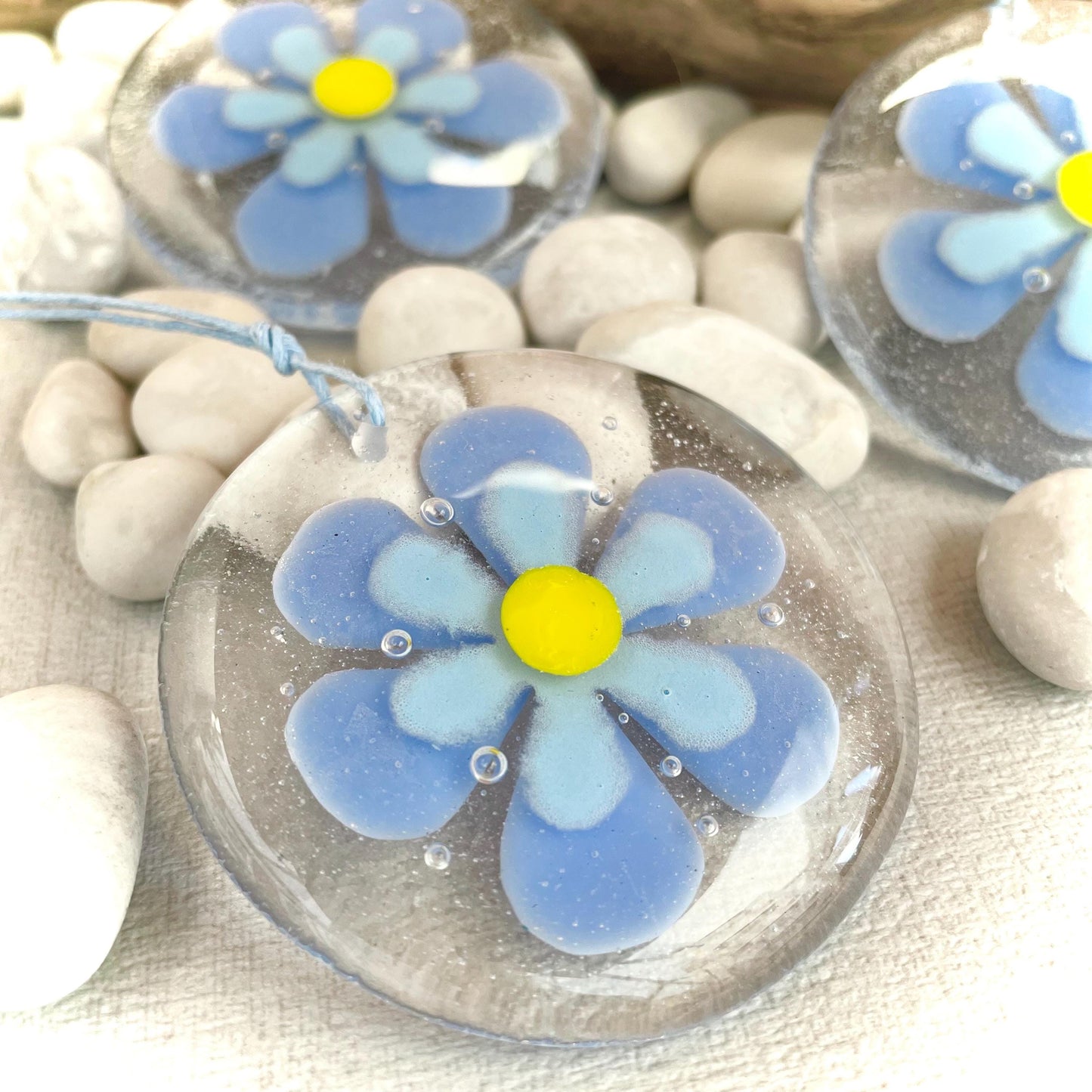 Cornflower  Blue - Flower Suncatcher