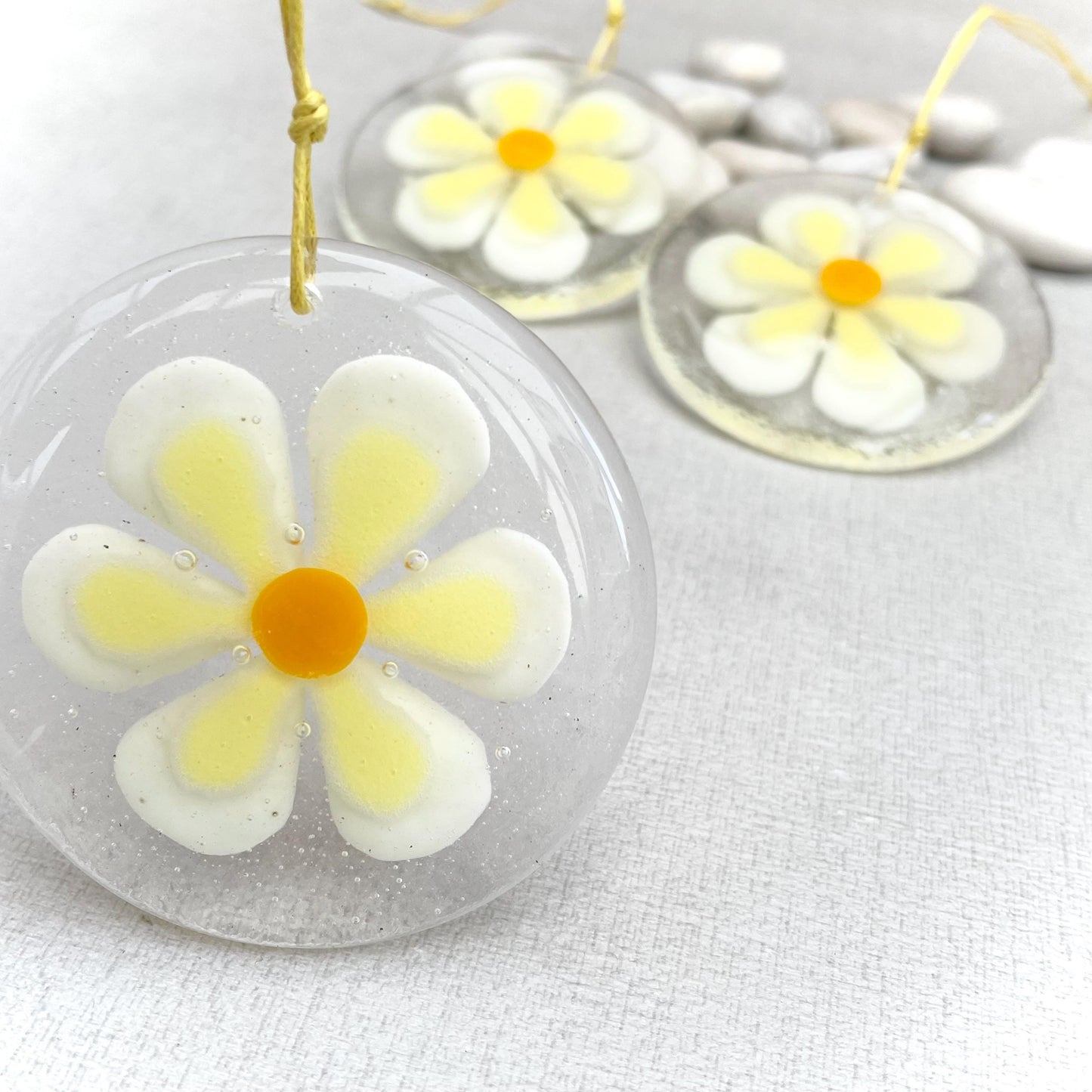Vanilla & Lemon - Flower Suncatcher