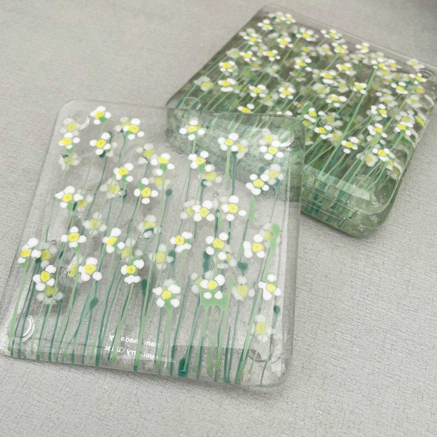 White Daisies - coasters