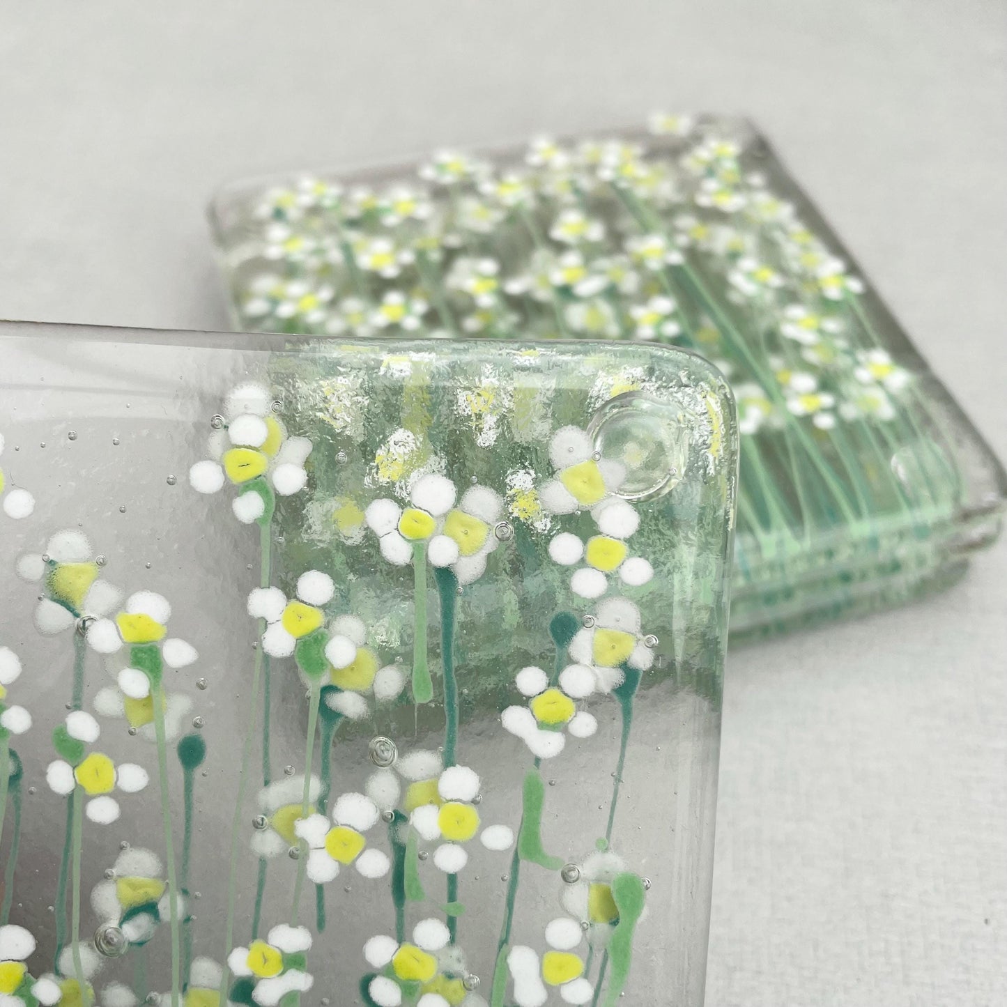 White Daisies - coasters