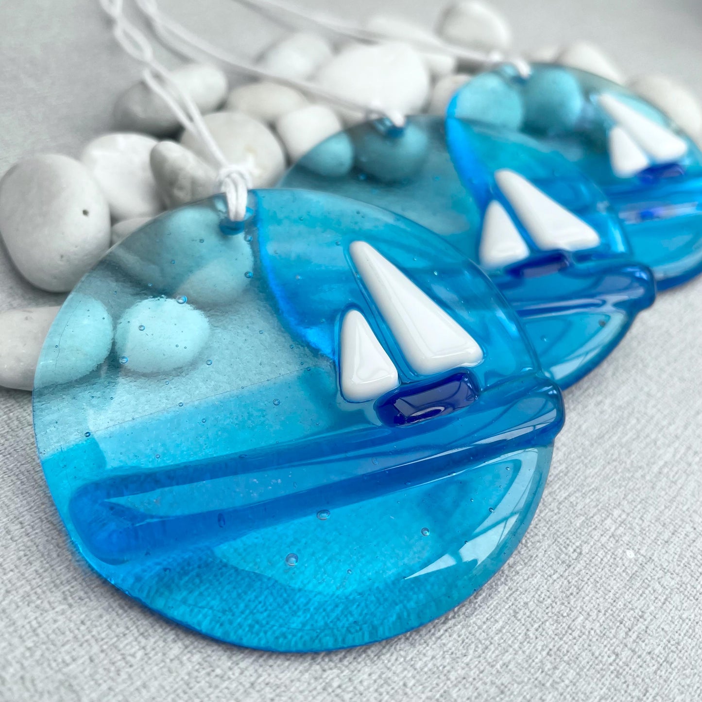 Sailboat - Turquoise Blue