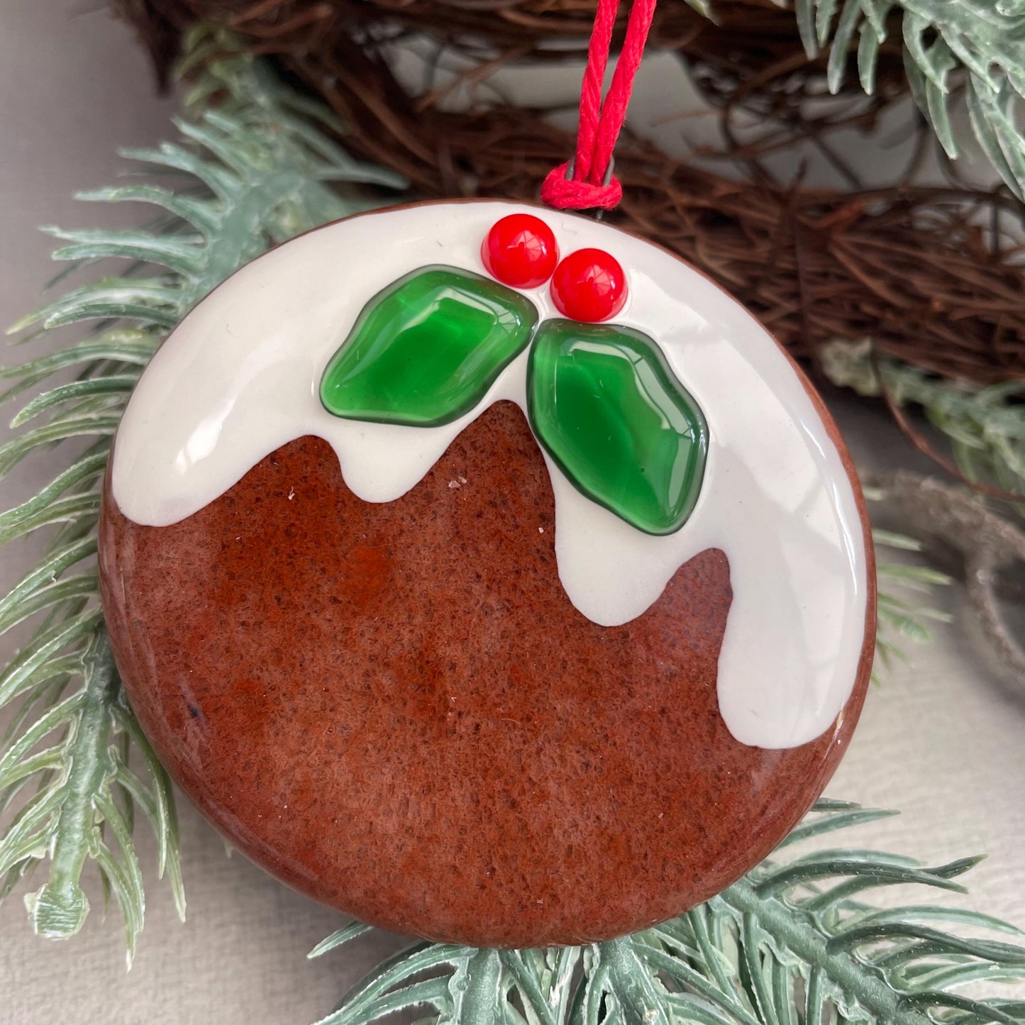 Christmas Pudding - Christmas tree decoration