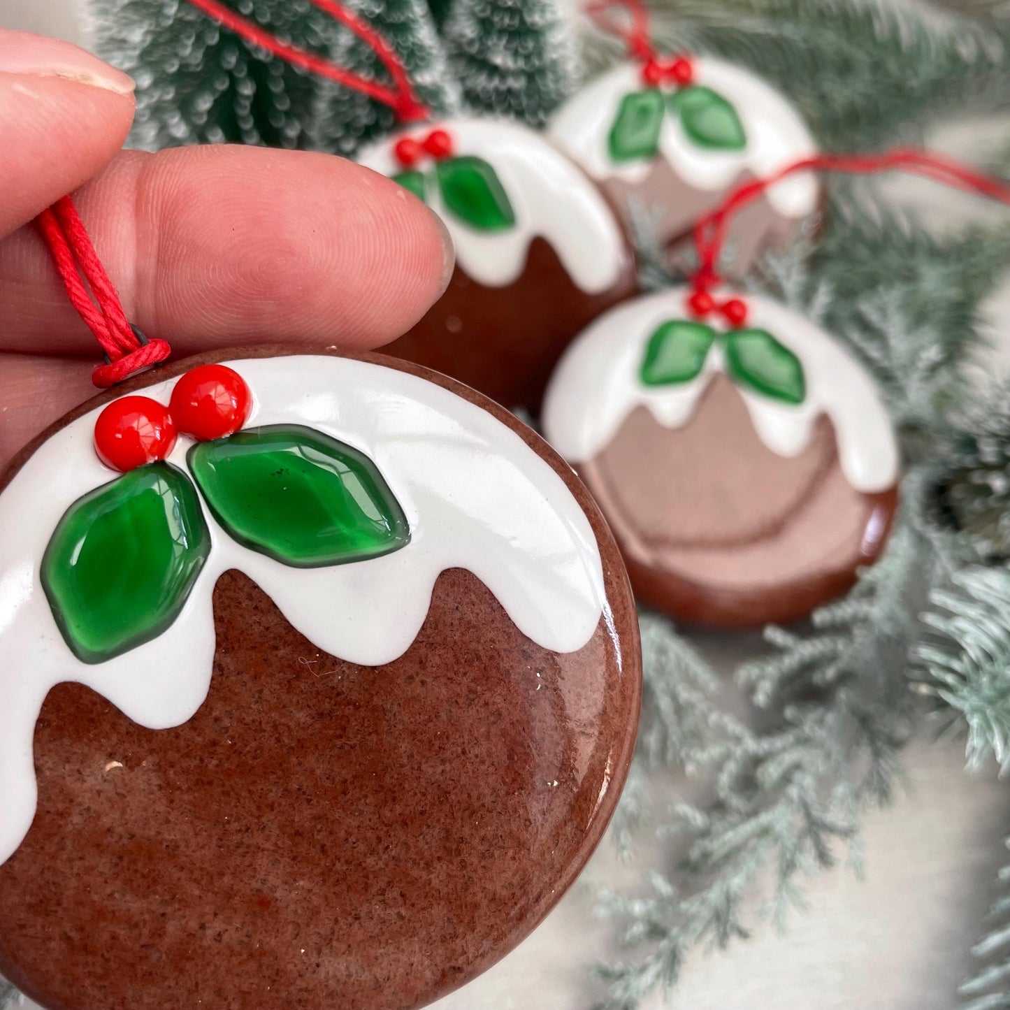 Christmas Pudding - Christmas tree decoration