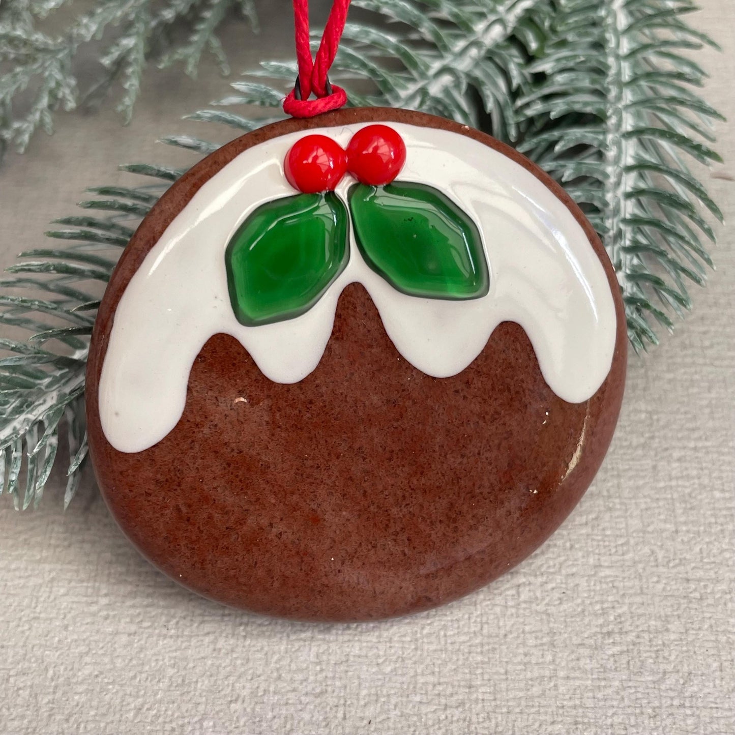 Christmas Pudding - Christmas tree decoration