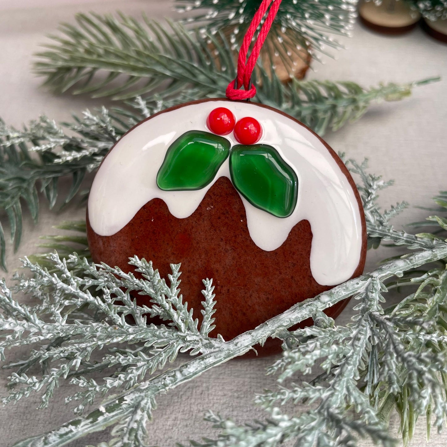 Christmas Pudding - Christmas tree decoration