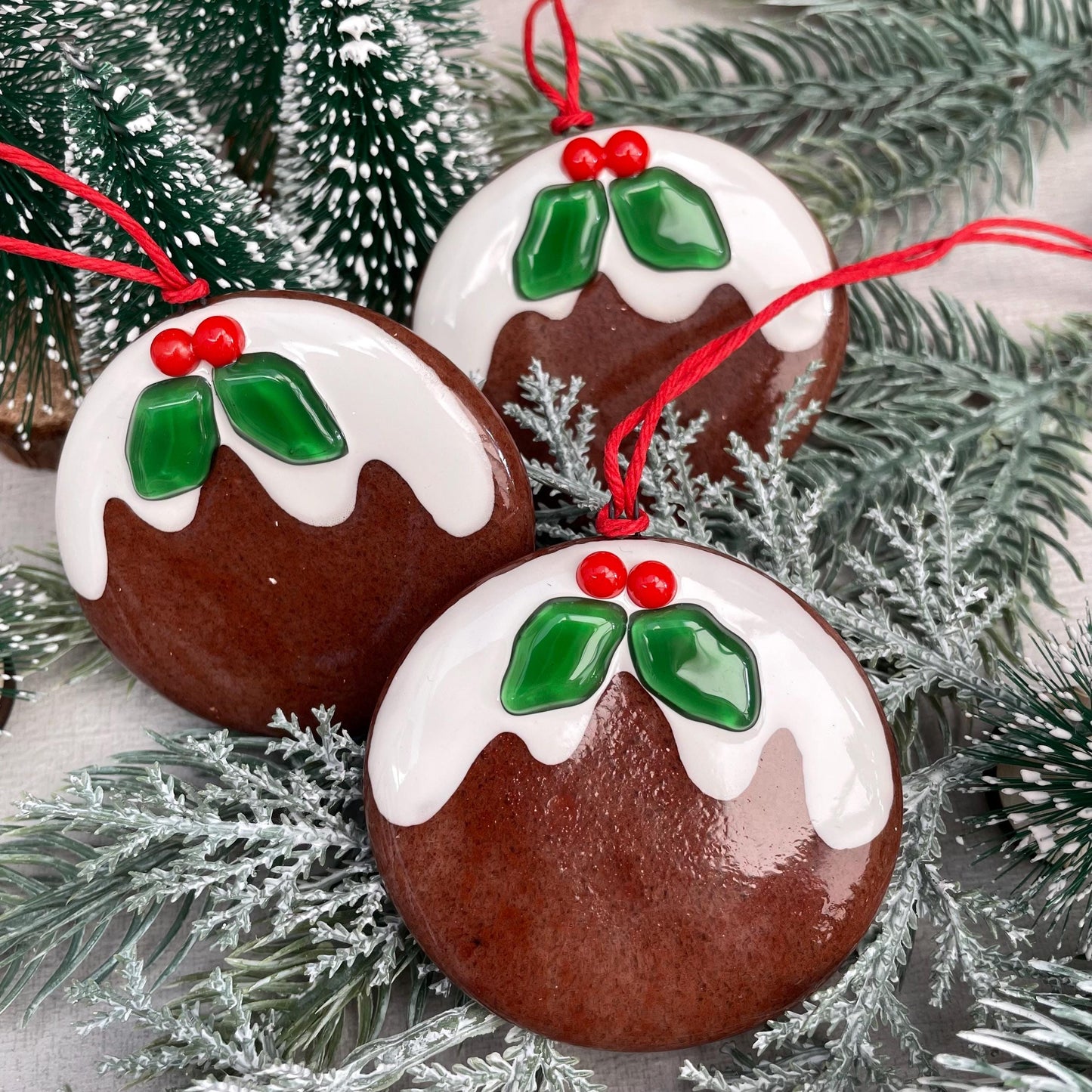 Christmas Pudding - Christmas tree decoration