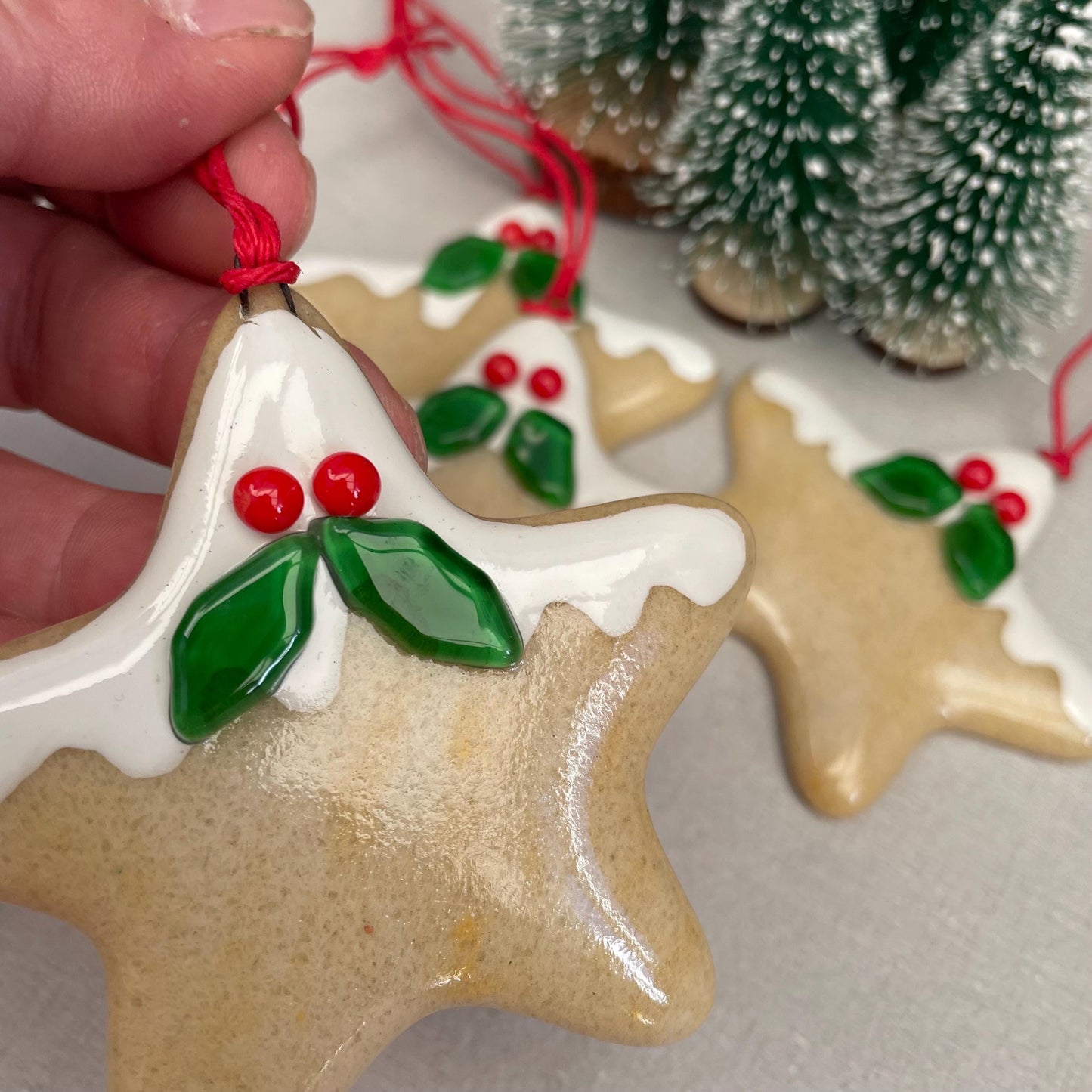 Gingerbread Star - Christmas Tree Decoration