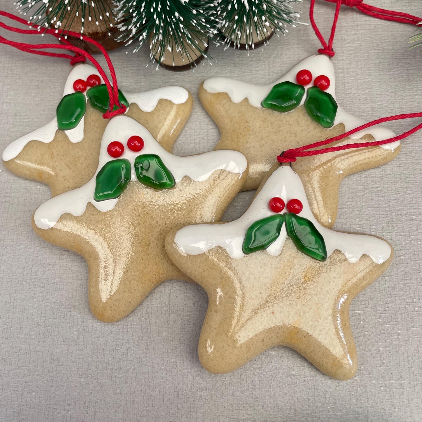 Gingerbread Star - Christmas Tree Decoration