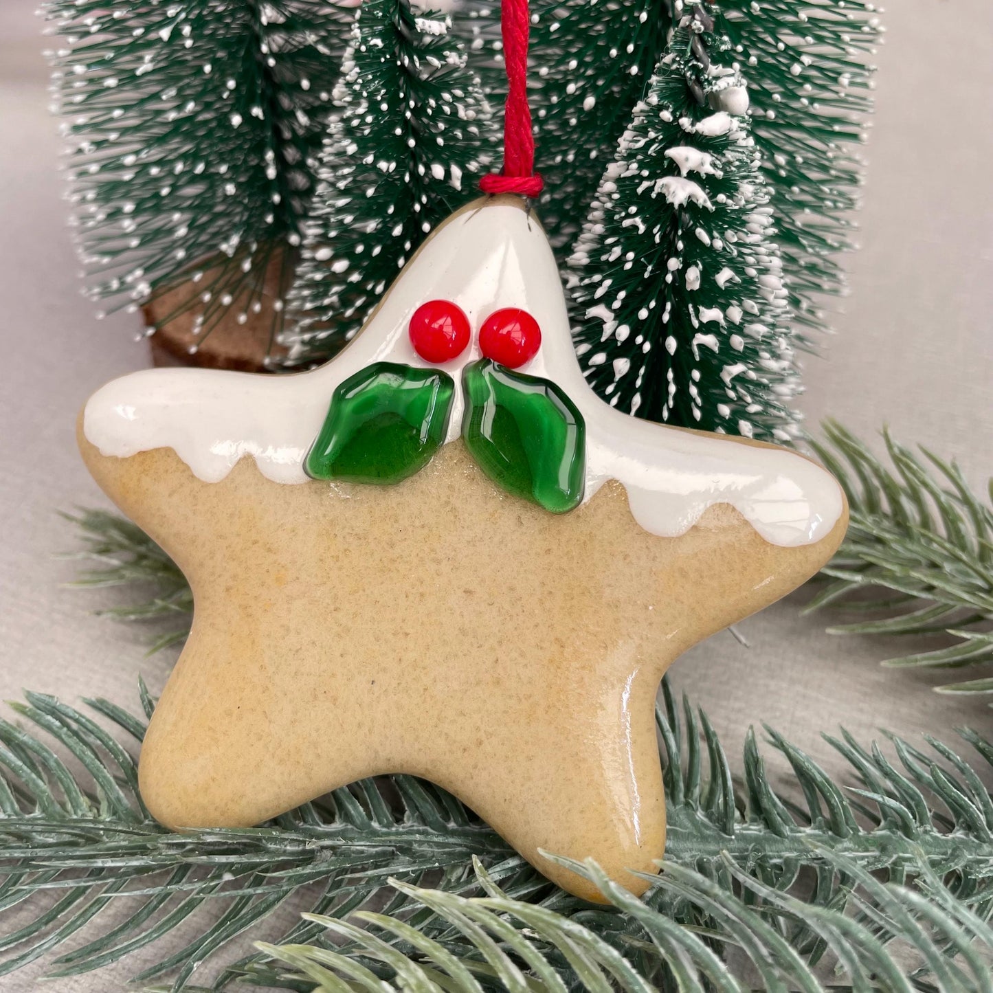Gingerbread Star - Christmas Tree Decoration