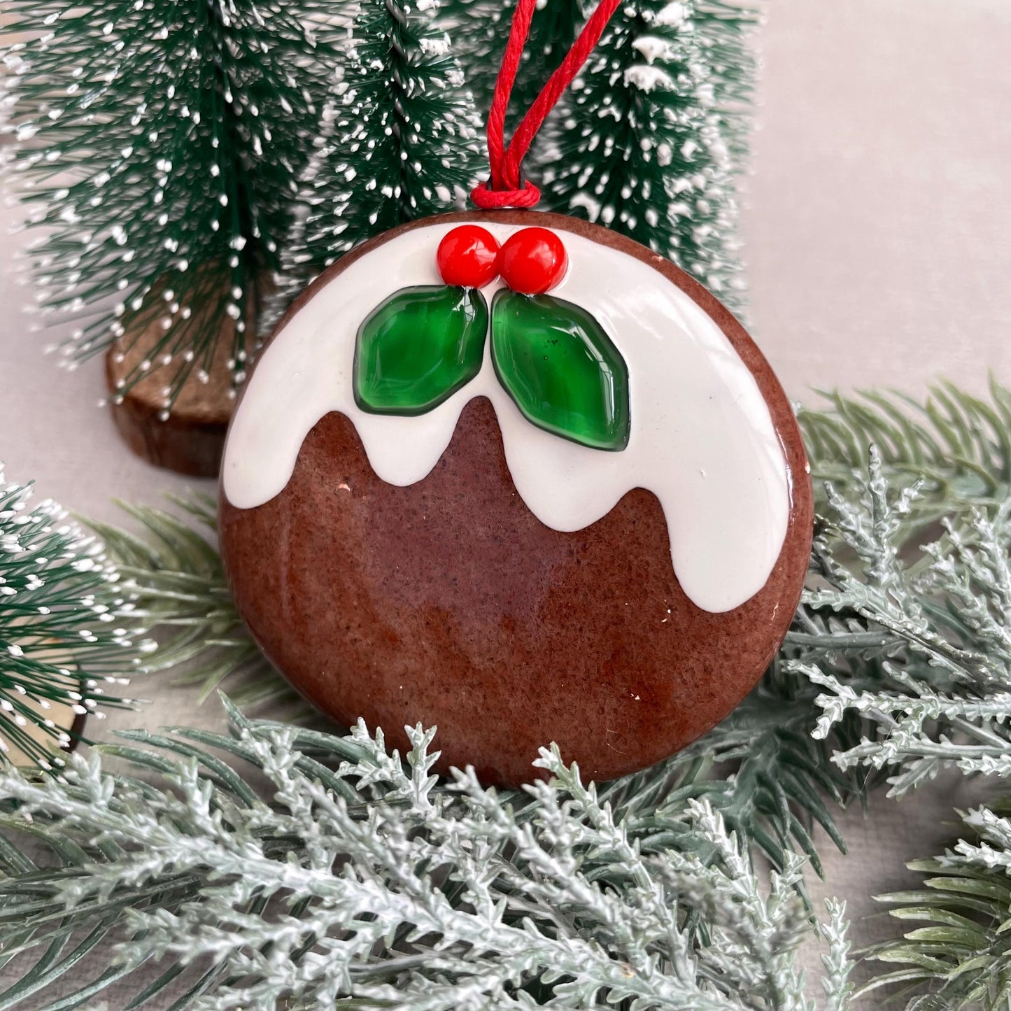Christmas Pudding - Christmas tree decoration