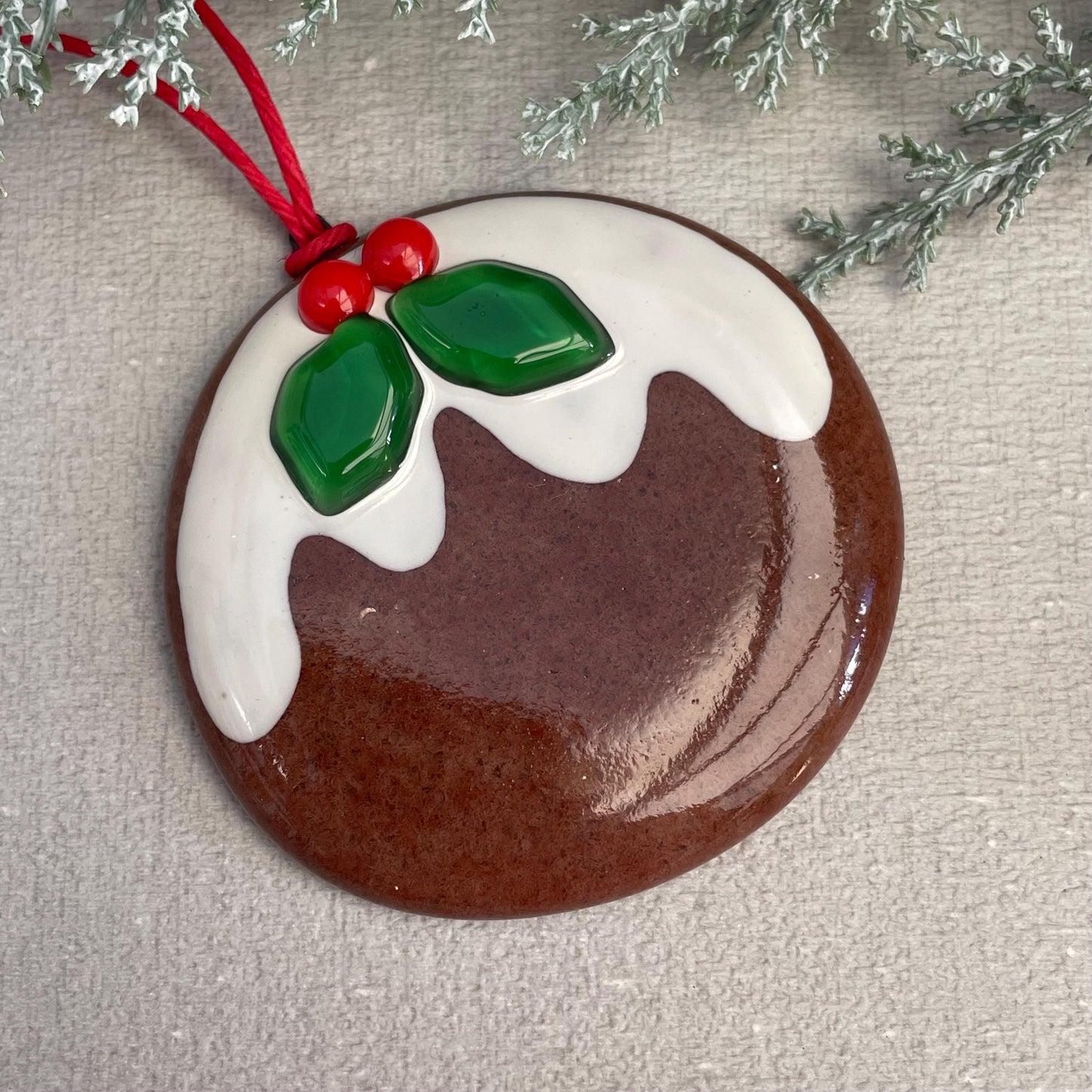 Christmas Pudding - Christmas tree decoration