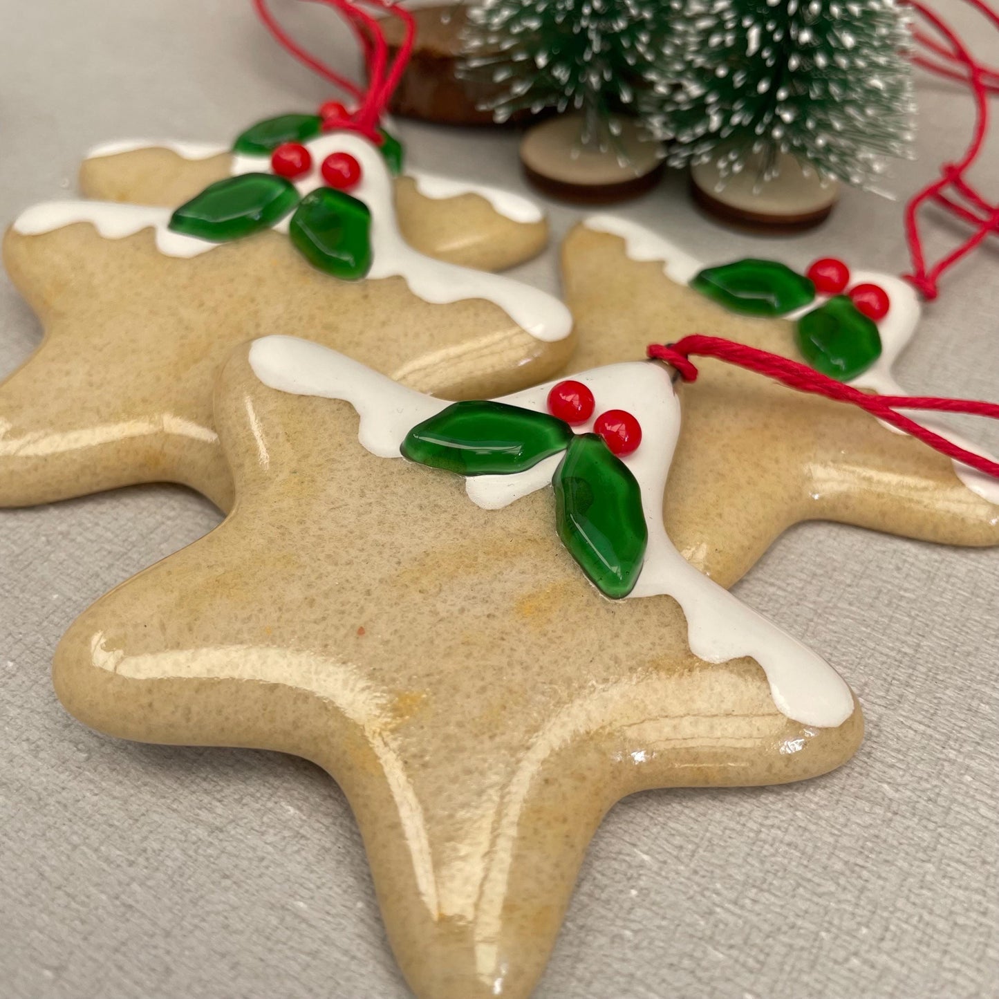 Gingerbread Star - Christmas Tree Decoration