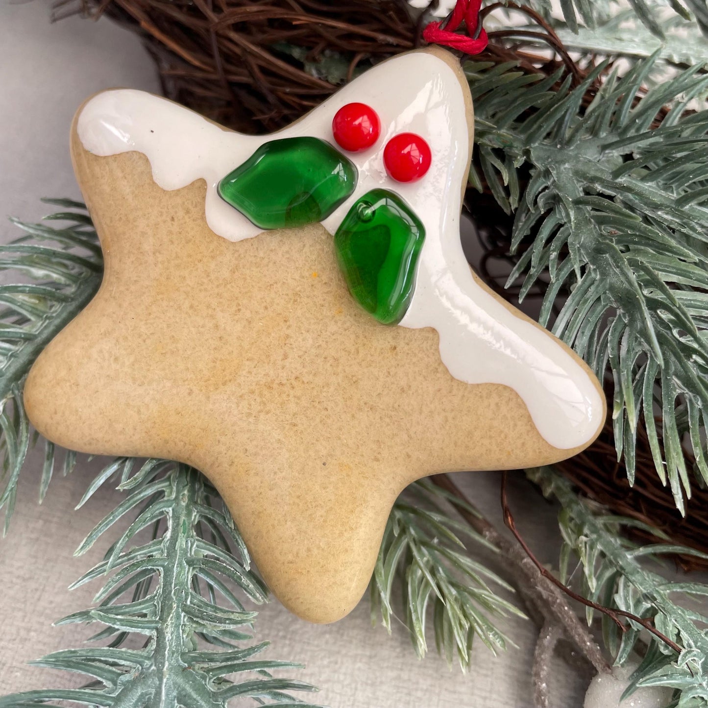 Gingerbread Star - Christmas Tree Decoration