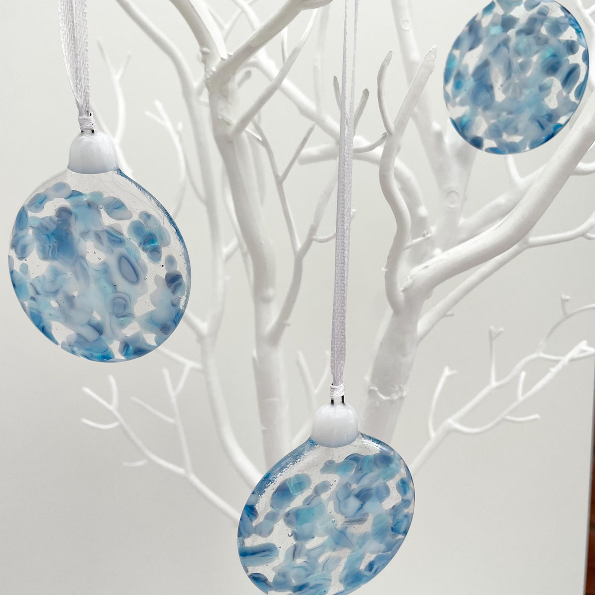 Soft Blue & Turquoise Bauble