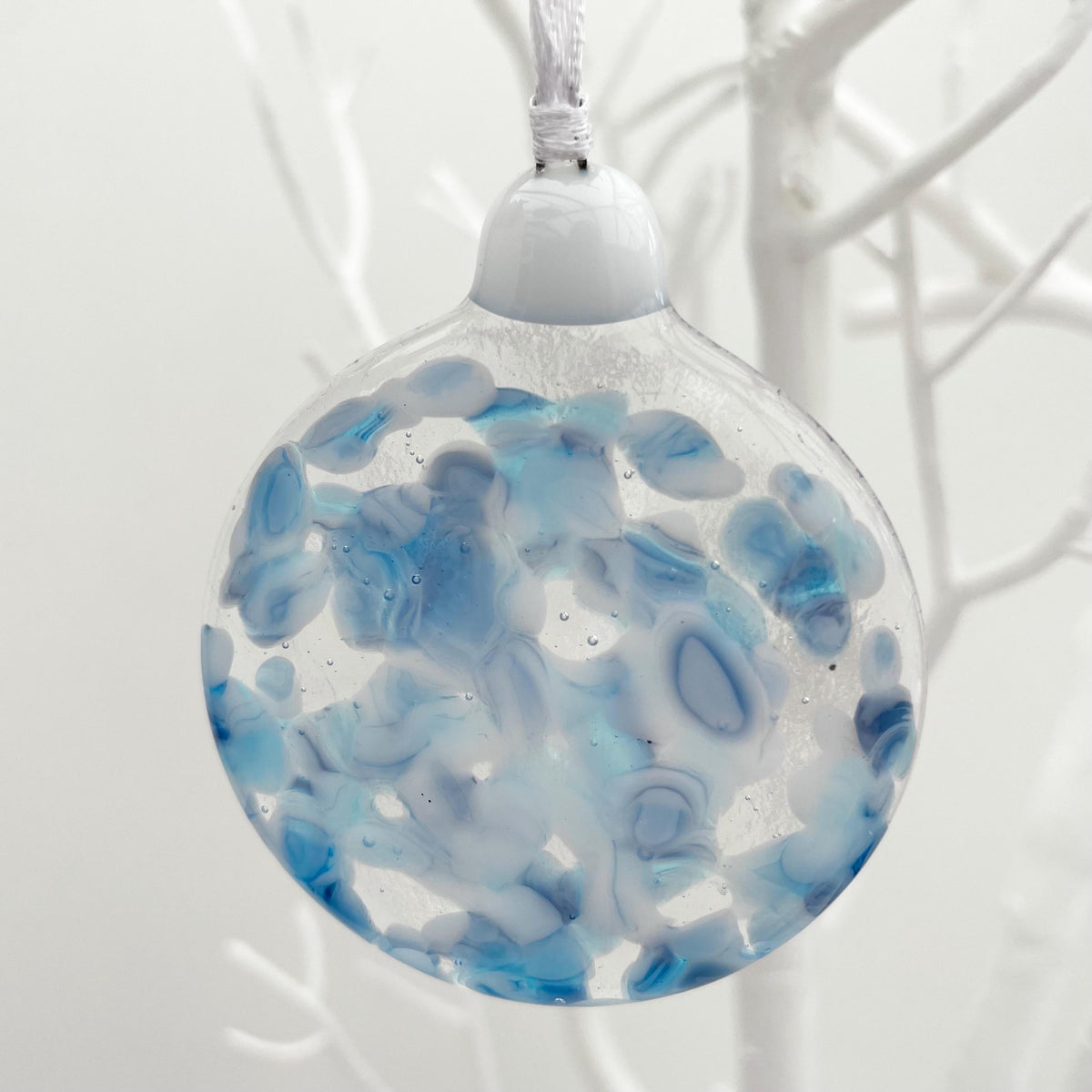 Soft Blue & Turquoise Bauble