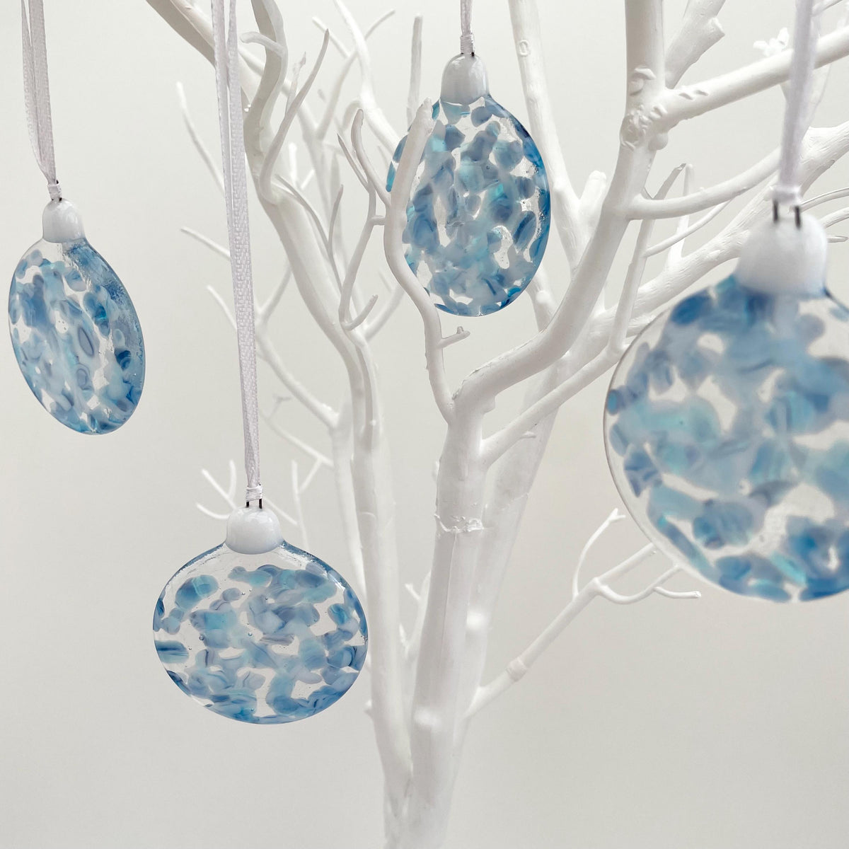 Soft Blue & Turquoise Bauble