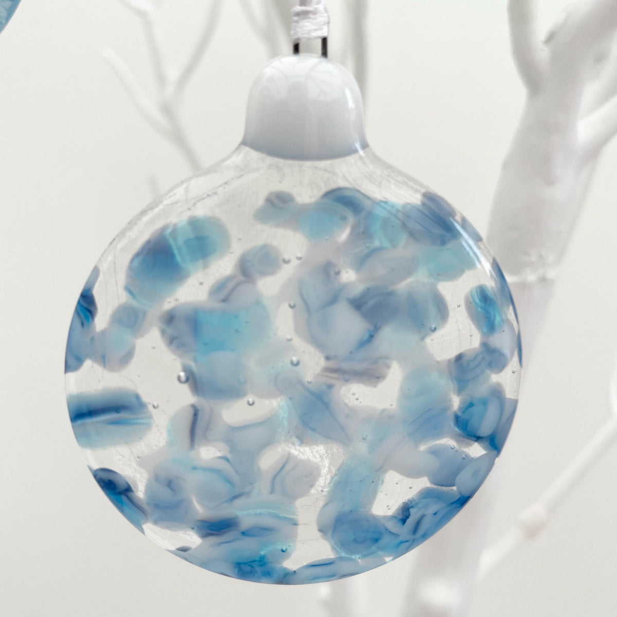 Soft Blue & Turquoise Bauble